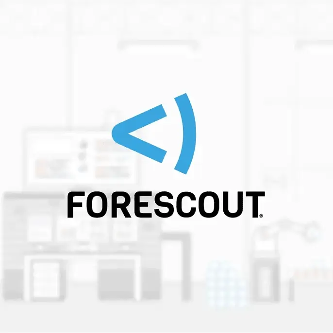 Forescout Stacked Logo on White Background